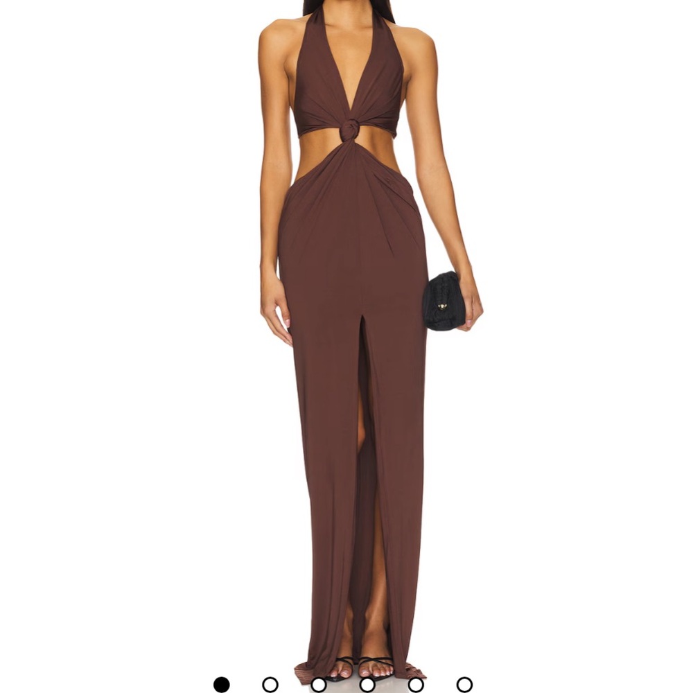 NBD The Donyale Gown in Brown